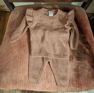 Nordstrom Knit Baby Sweater and Pants Set Nordstrom 3 Months